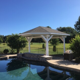 12x18 Custom Hexagon Pavilion